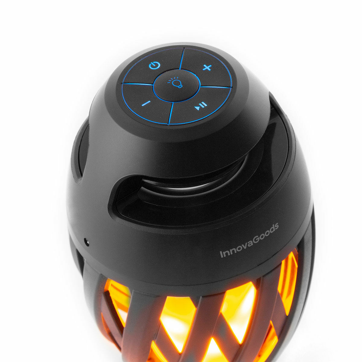 Draadloze speakerphone met LED-vlameffect Spekkle InnovaGoods