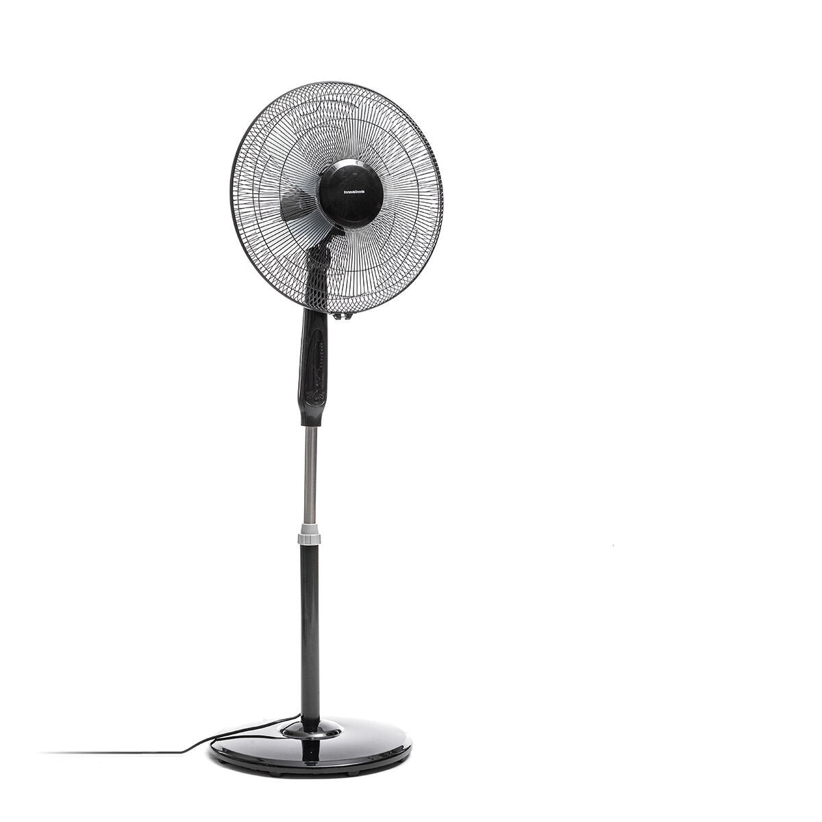 Ventilateur sur Pied avec Télécommande InnovaGoods Airstreem Noir 45 W