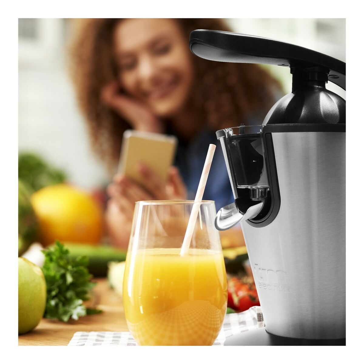 Elektrische juicer TM Electron Roestvrij staal 160 W