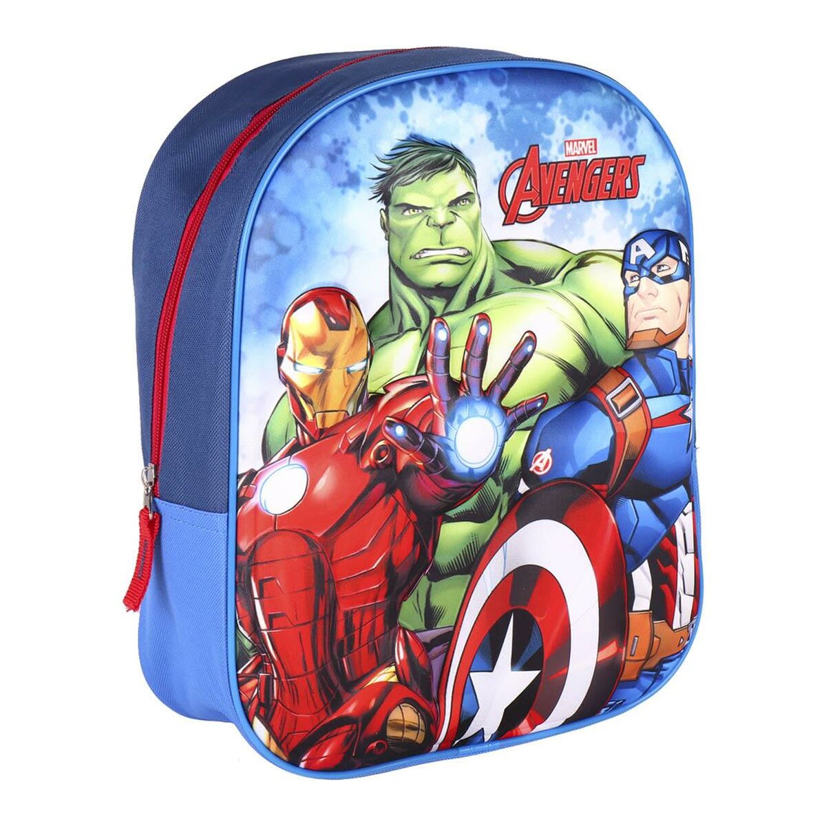 Cartable The Avengers Bleu (25 x 31 x 10 cm)