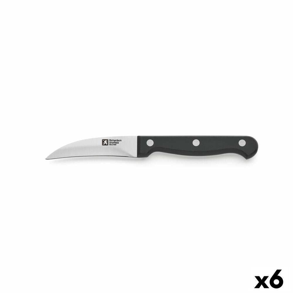 Couteau à désosser Richardson Sheffield Artisan Noir Métal (15,5 cm) (Pack 6x)