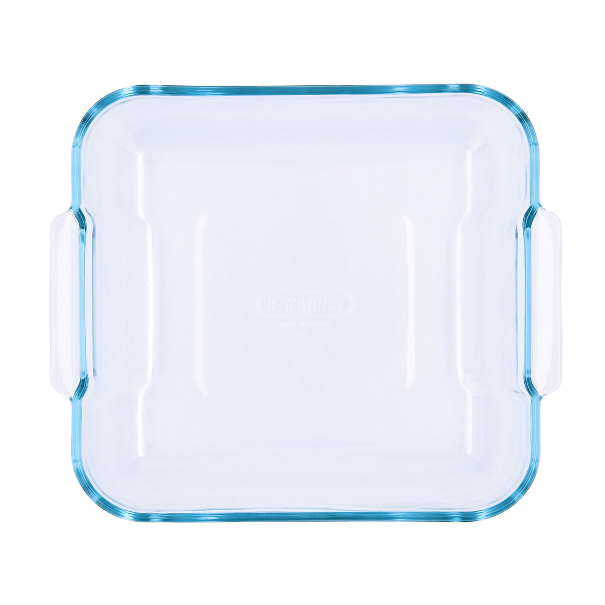 Serveerschaal Pyrex Classic Vierkant Transparant Glas 25 x 22 x 6 cm (6 Stuks)