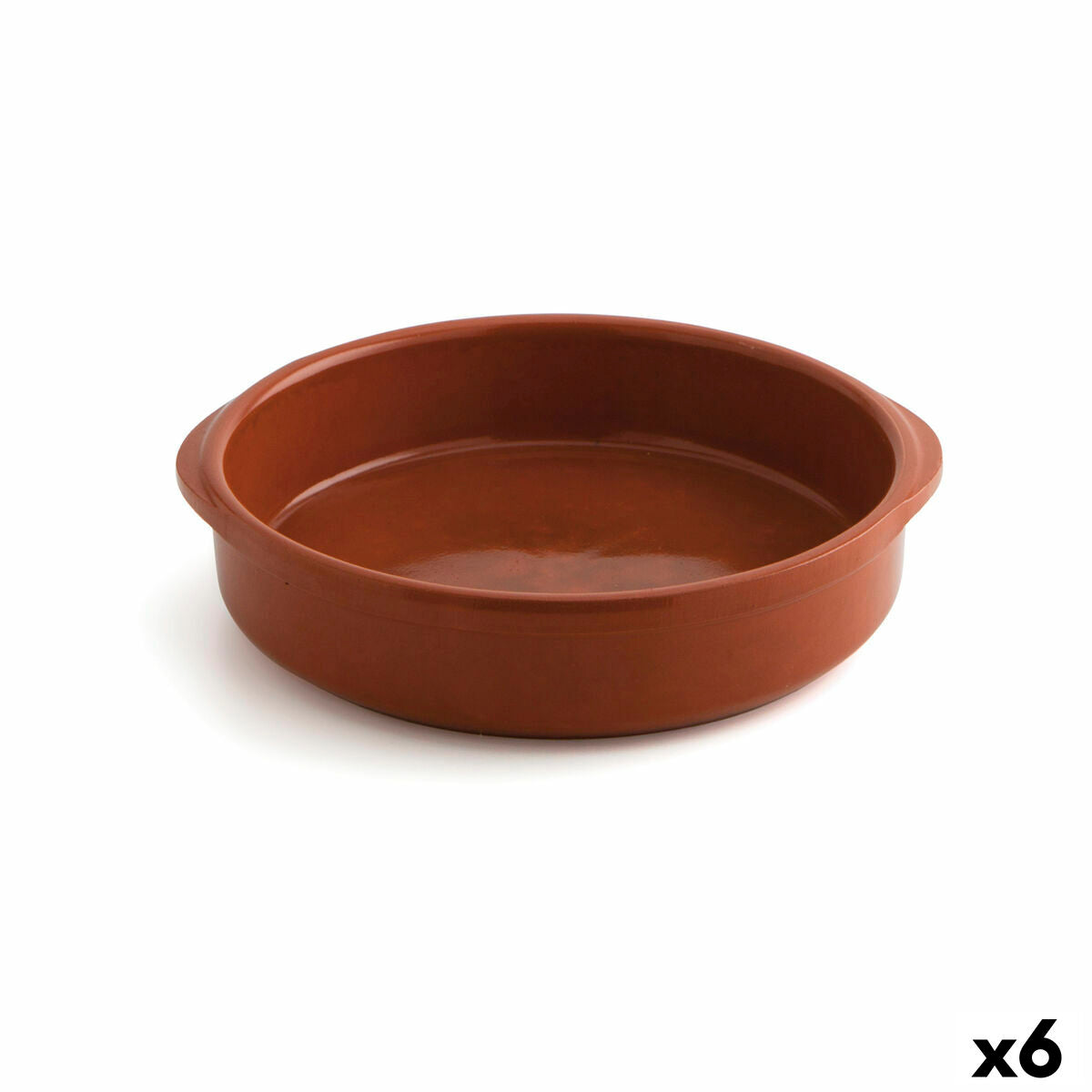 Casserole Raimundo Barro Profesional Céramique Marron Ø 26 cm 6 Pièces