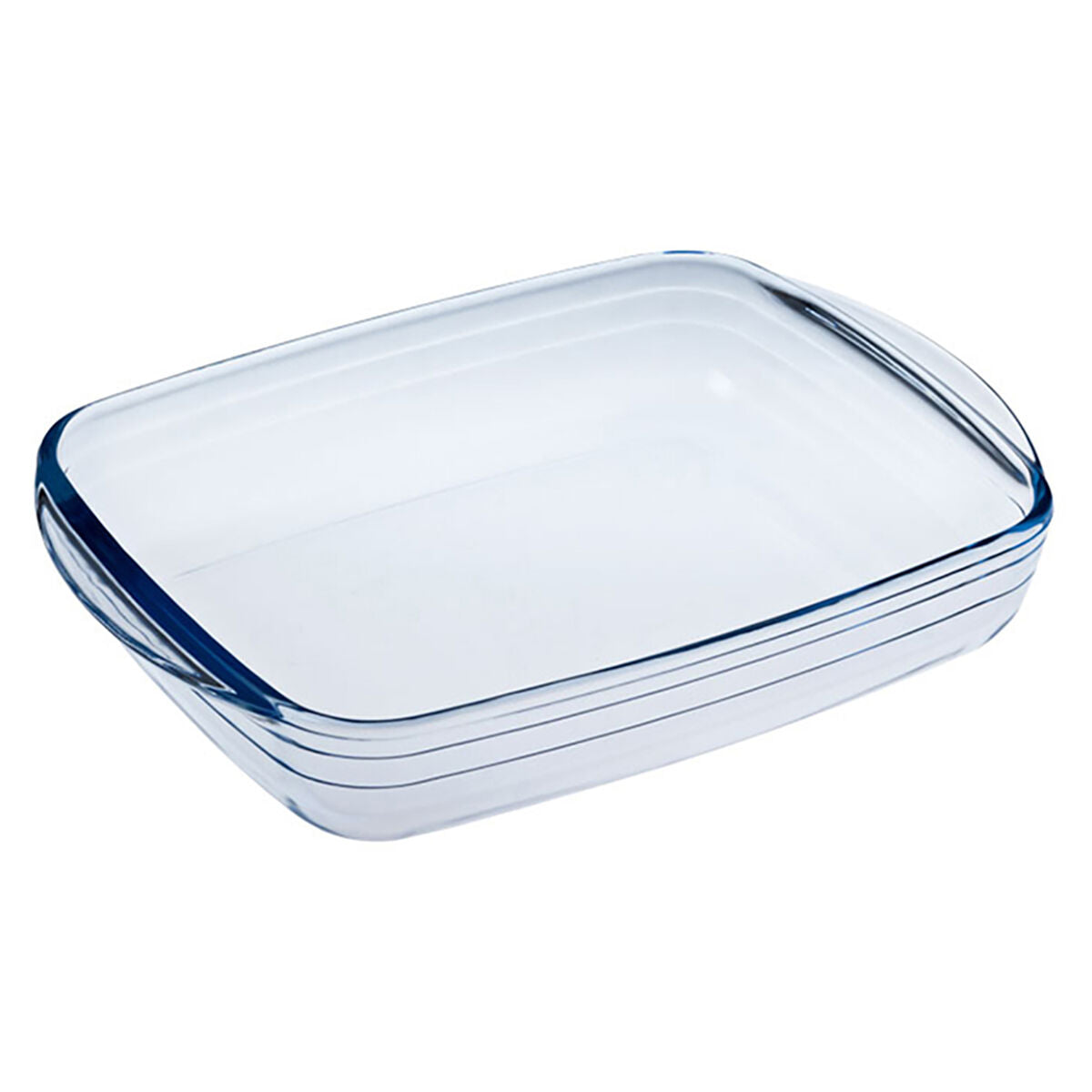 Oven Mould Ô Cuisine Ocuisine Vidrio Rechthoekig Transparant Glas 28 x 20 x 5 cm (6 Stuks)