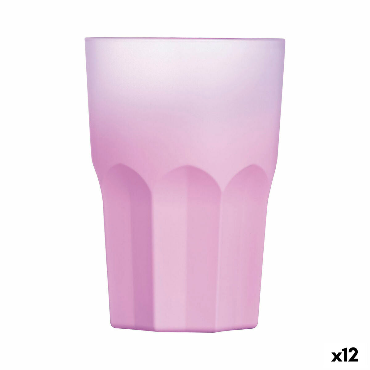 Glas Luminarc Summer Pop Roze Glas 12 Stuks 400 ml