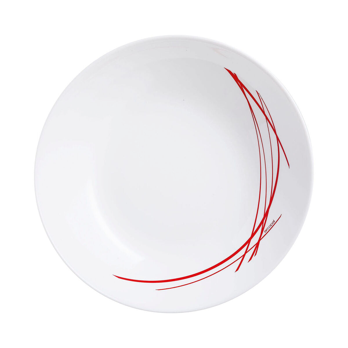 Assiette creuse Arcopal Domitille Bicolore verre (20 cm) (12 Unités)