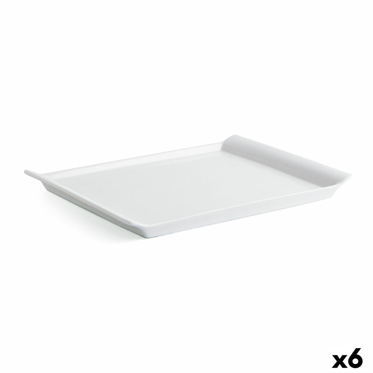 Serveerschaal Quid Gastro Fresh Keramisch Wit (31 x 23 cm) (6 Stuks)