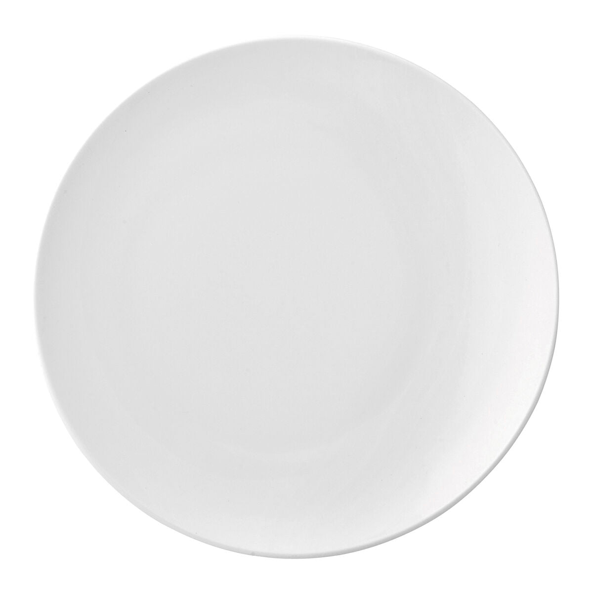 Flat plate Ariane Vital Coupe Ceramic White (24 cm) (6 Units)