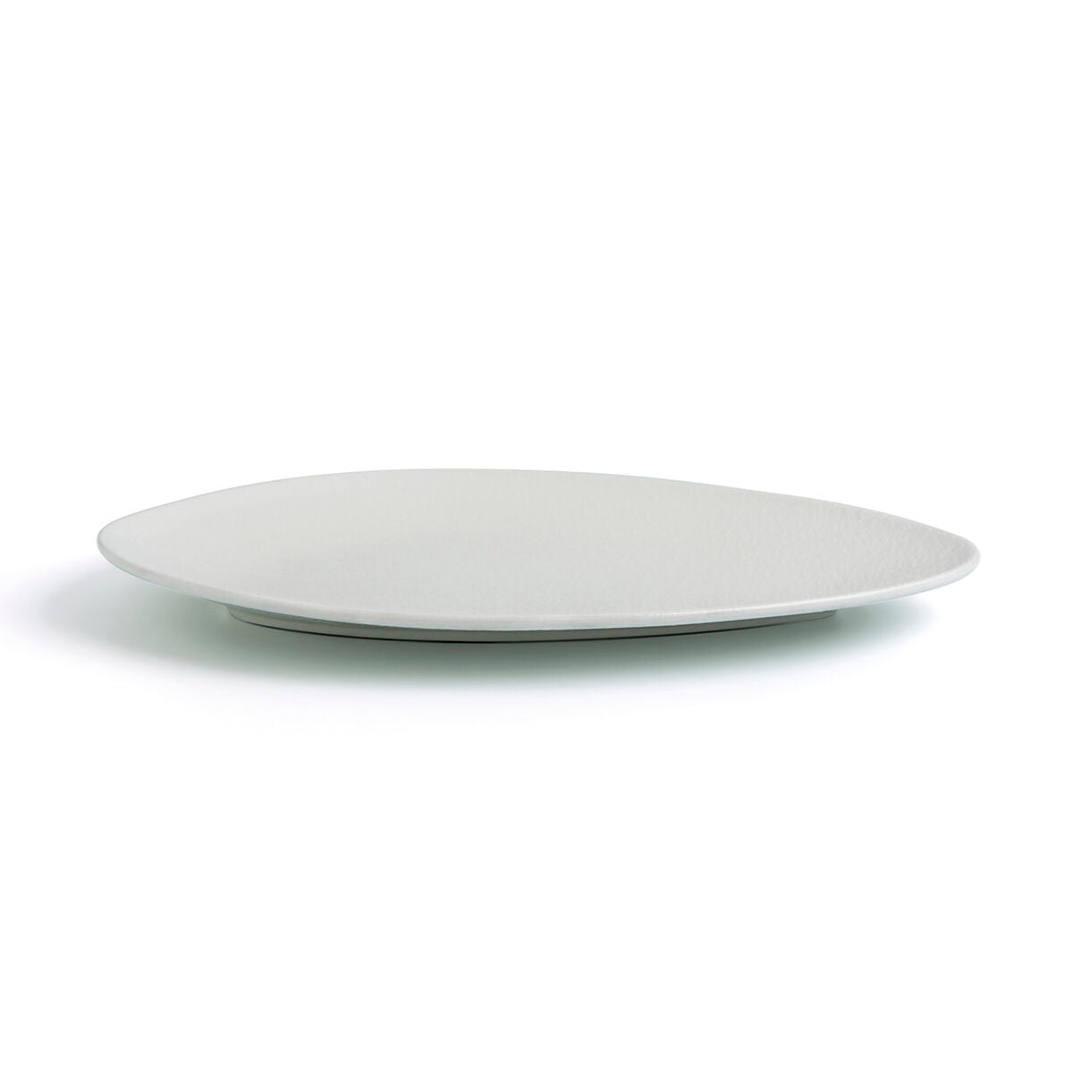 Assiette plate Ariane Antracita Triangulaire Céramique Blanc (Ø 29 cm) (6 Unités)