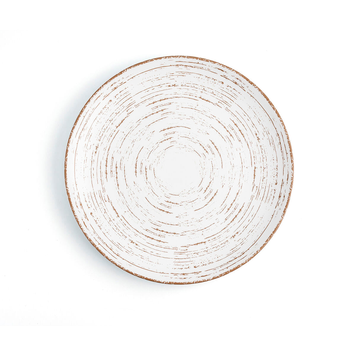 Assiette plate Ariane Tornado Céramique Bicolore (Ø 27 cm) (6 Unités)