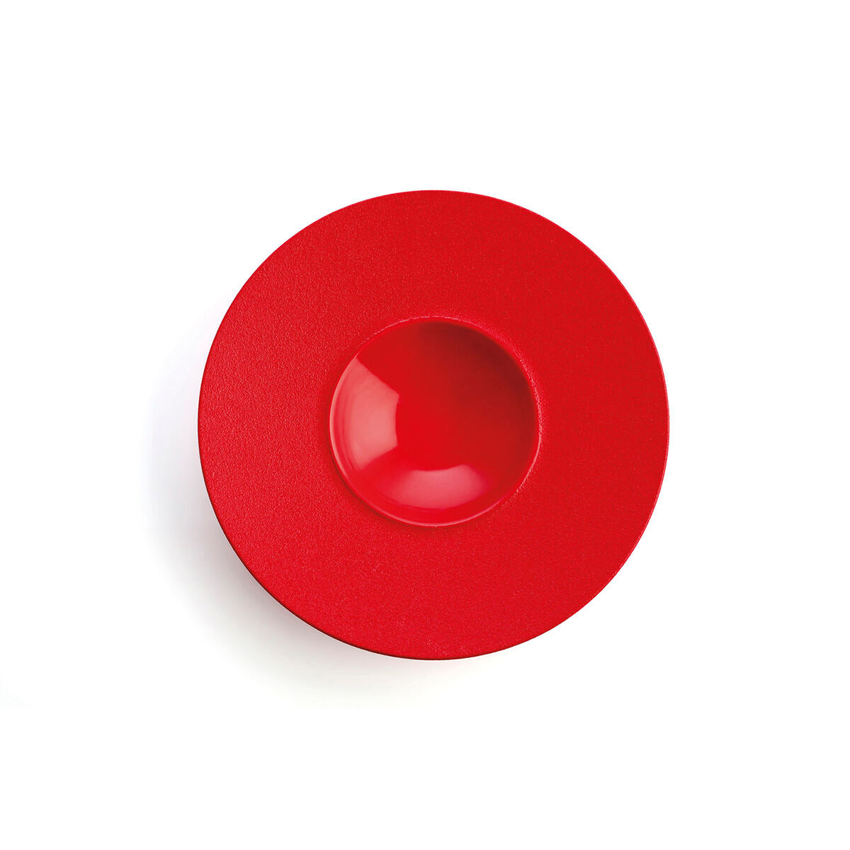 Assiette creuse Ariane Antracita Céramique Rouge (Ø 28 cm) (6 Unités)