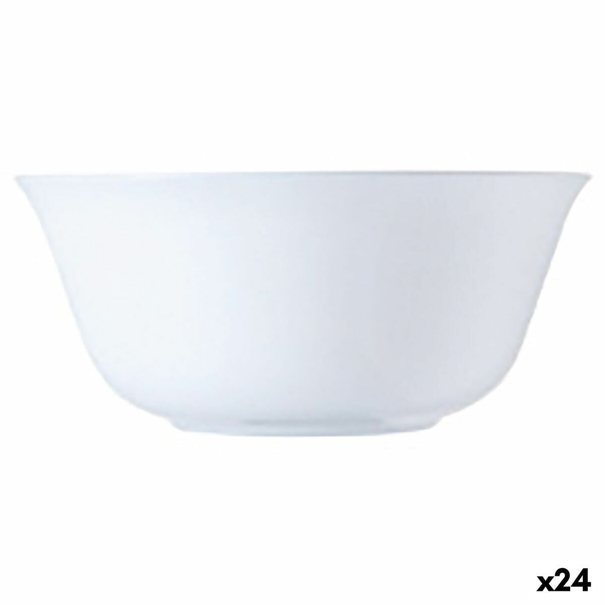 Bol Luminarc Carine Blanc verre (12 cm) (24 Unités)