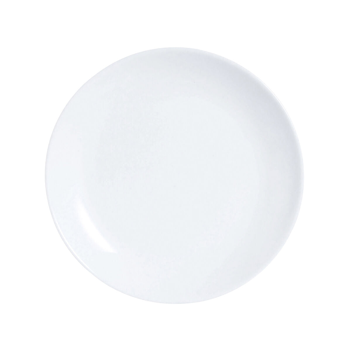 Dessert dish Luminarc Diwali White Glass 19 cm (24 Units)