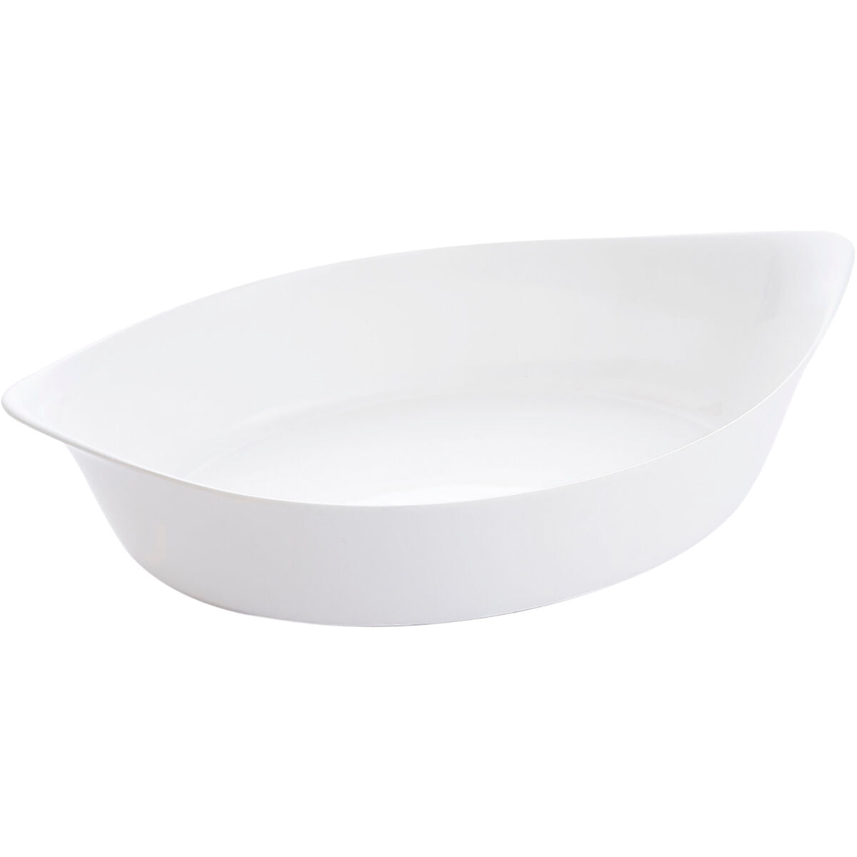 Serveerschaal Luminarc Smart Cuisine Ovalen Wit Glas 6 Stuks 38 x 22 cm