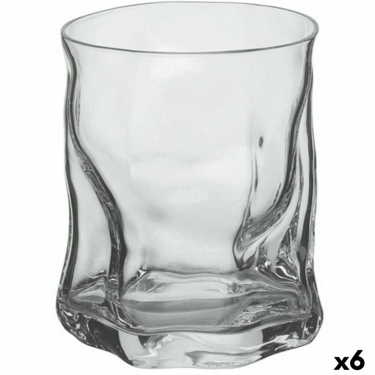 Glas Bormioli Rocco Sorgente Transparant Glas (420 ml) (6 Stuks)