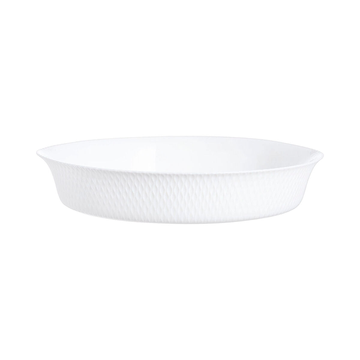 Serveerschaal Luminarc Smart Cuisine Rond Wit Glas Ø 28 cm (6 Stuks)