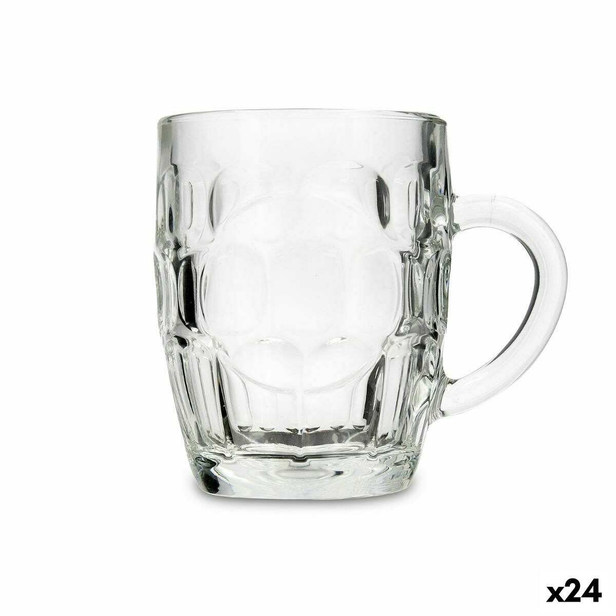 Chope à bière Luminarc Britania Transparent verre 560 ml (24 Unités)