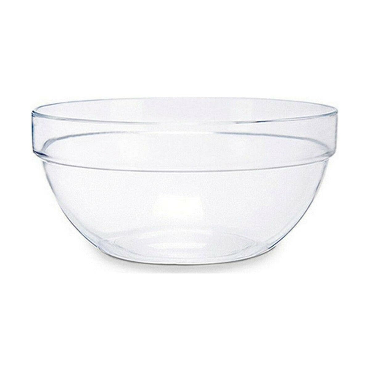 Bowl Transparent Glass (250 ml) (6 Units)