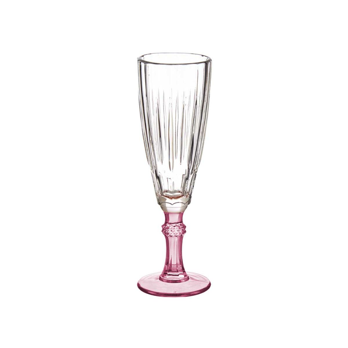 Champagneglas Kristal Roze 6 Stuks (170 ml)