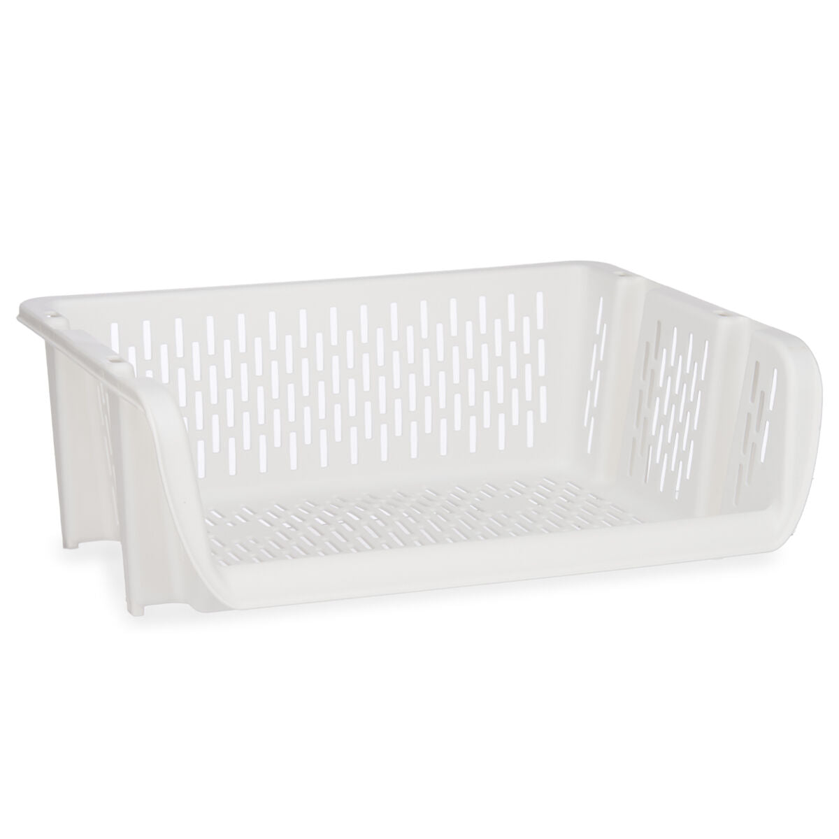 Panier de légumes Blanc polypropylène (30 x 13,5 x 38,7 cm) (24 Unités)