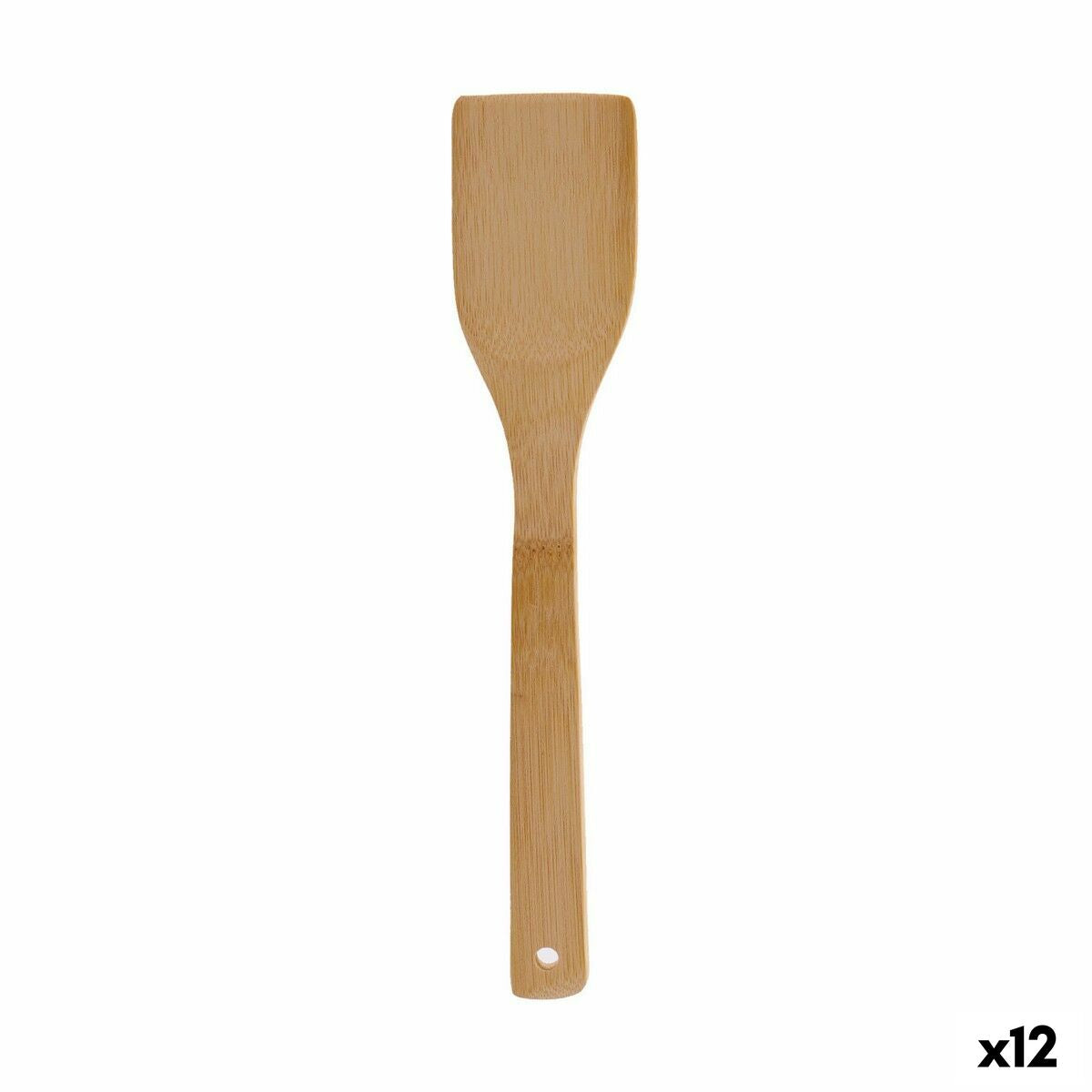 Keukenspatel 30 x 6,3 x 0,6 cm Hout Bamboe (12 Stuks)