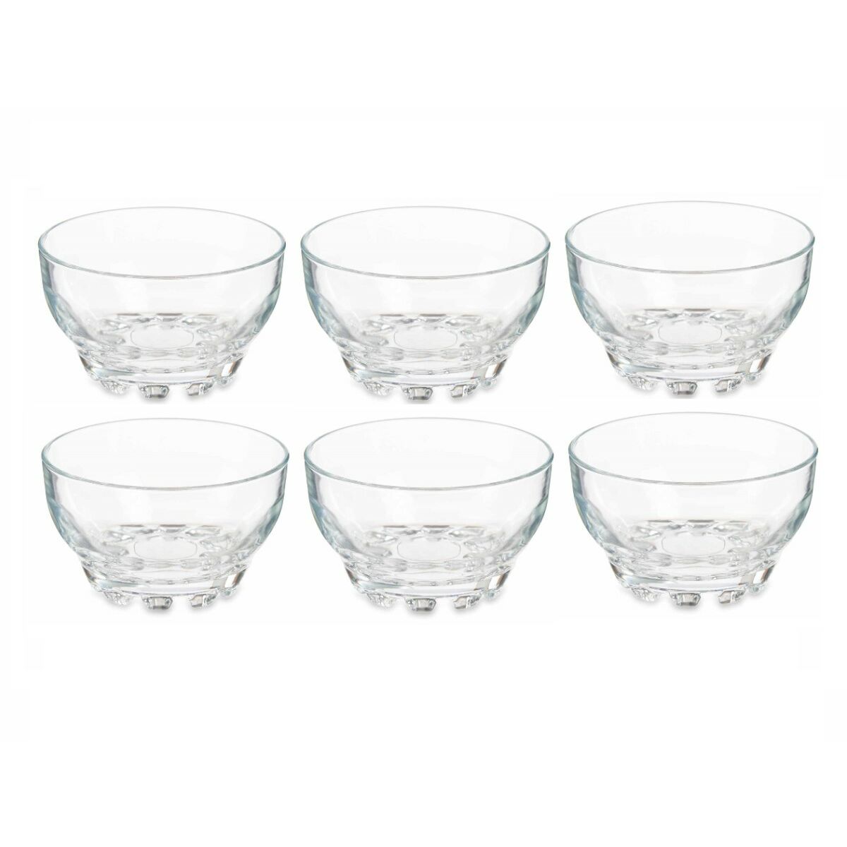 Set de Bols Karaman Transparent verre 275 ml (8 Unités)