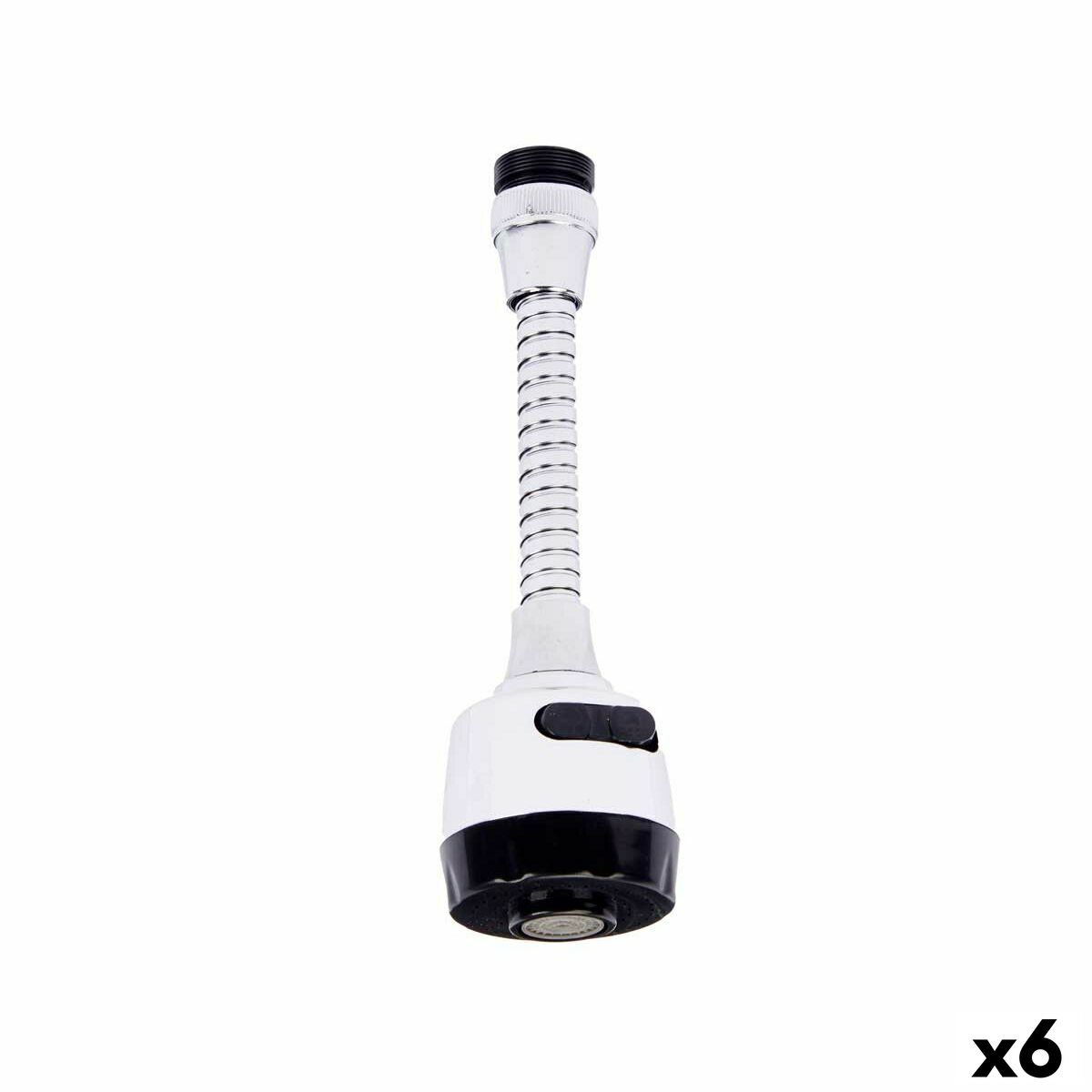 Filter voor kraan Flexibele slang Metaal 5 x 16 x 5 cm (6 Stuks)