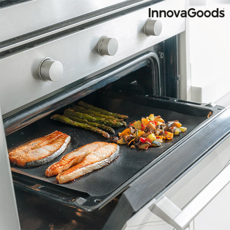 Grillmat voor Oven en Barbecue InnovaGoods IG114116 2 Stuks