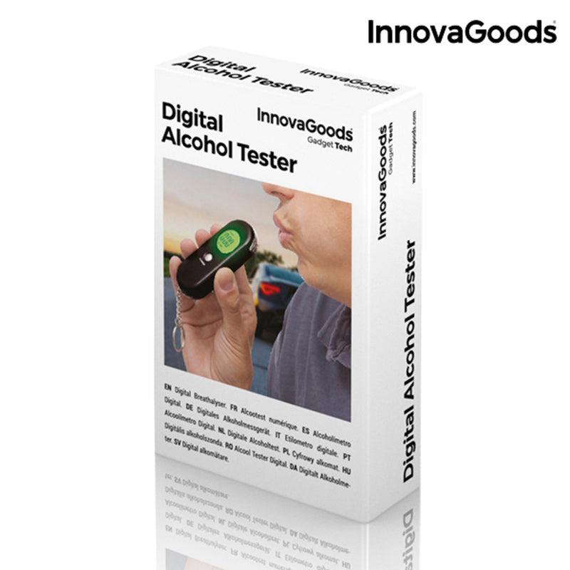 Tech digitale alcoholmeter InnovaGoods