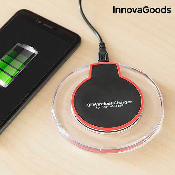 Qi Draadloze Oplader voor Smartphones InnovaGoods