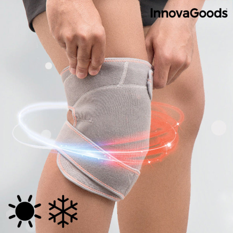Kniebrace met Gel en Warmte- en Koude-effect InnovaGoods
